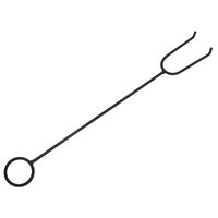 Vuurplaats met pook XXL 70 cm staal 6