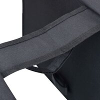 Fietstas voor bagagedrager dubbel waterdicht 35 L zwart 4