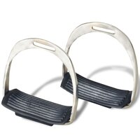 Echt lederen paardrijzadel 16&quot; 14 cm (5-in-1 set, zwart) 7