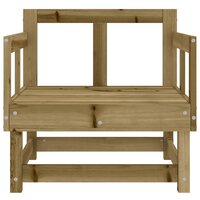 Tuinstoelen 2 st ge&iuml;mpregneerd hout 4