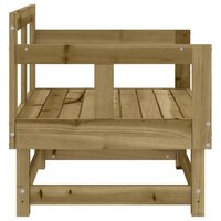 Tuinstoelen 2 st ge&iuml;mpregneerd hout 5