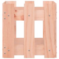 Plantenbak met hekontwerp 30x30x30 cm massief dougashout 6