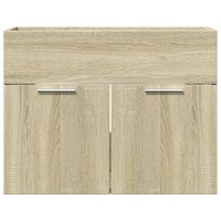 Wastafelkast 60x38,5x46 cm spaanplaat sonoma eikenkleurig 4
