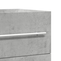 Wastafelkast 80x38,5x48 cm bewerkt hout artisanaal eikenkleur 8