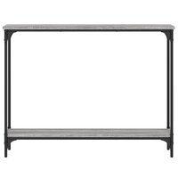 Wandtafel 100x22,5x75 cm bewerkt hout grijs sonoma eikenkleurig 4