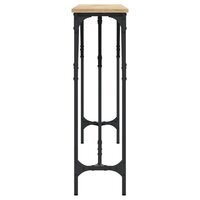 Wandtafel 140x23x75 cm bewerkt hout sonoma eikenkleurig 5