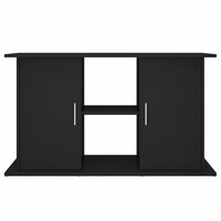 Aquariumstandaard 101x41x58 cm bewerkt hout zwart 5