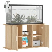 Aquariumstandaard 101x41x58 cm bewerkt hout sonoma eikenkleurig 4