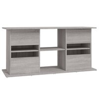 Aquariumstandaard 121x41x58 cm bewerkt hout grijs sonoma eiken 8