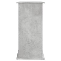 Aquariumstandaard 81x36x73 cm bewerkt hout betongrijs 7