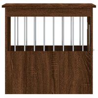 Hondenbench 45x62x59 cm bewerkt hout bruin eikenkleur 8