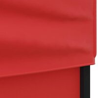 Partytent inklapbaar met zijwanden 2x2 m rood 5