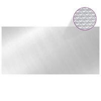 Zwembadhoes 450x220 cm PE zilverkleurig 2