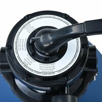 Zwembadzandfilter met 4-positie ventiel 300 mm blauw 7