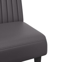 2-delige Loungeset kunstleer grijs 9