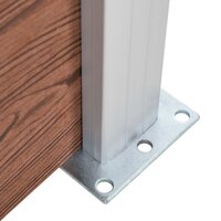 Schuttingpanelenset 353x146 cm HKC bruin   8