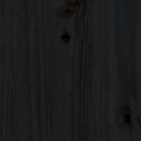 Slaapbank 90x190 cm massief grenenhout zwart 9