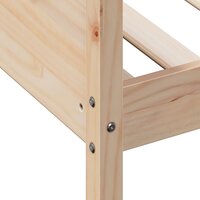 Slaapbank zonder matras 90x190 cm massief grenenhout 7