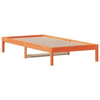 Slaapbank zonder matras 90x200 cm massief grenenhout wasbruin 6