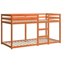 Stapelbed massief grenenhout wasbruin 75x190 cm 3