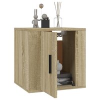 Tv-wandmeubel 40x34,5x40 cm sonoma eikenkleurig 3