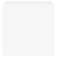 Tv-wandmeubel met LED-verlichting 100x35x30 cm wit 9