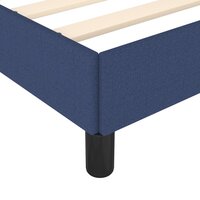Bedframe zonder matras 80x200 cm stof blauw 7