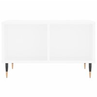 Salontafel 60x50x36,5 cm bewerkt hout wit 4