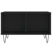 Salontafel 60x50x36,5 cm bewerkt hout zwart 4