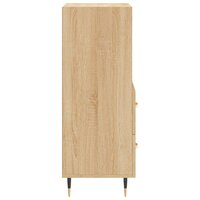 Dressoir 34,5x34x90 cm bewerkt hout sonoma eiken 7