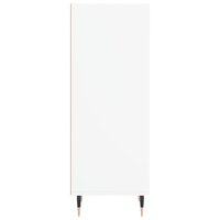 Dressoir 34,5x32,5x90 cm bewerkt hout wit 5