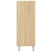 Dressoir 34,5x32,5x90 cm bewerkt hout sonoma eikenkleurig 5