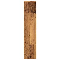Boekenkast 40x24x109 cm bewerkt hout oud houtkleurig 5