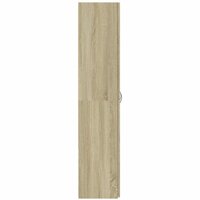 Archiefkast 60x32x153 cm bewerkt hout sonoma eikenkleurig 5