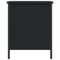 Opbergbankje 40x42,5x50 cm bewerkt hout zwart 7