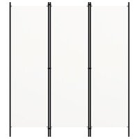 Kamerscherm met 3 panelen 150x180 cm wit 3