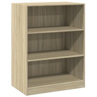 Kledingkast 77x48x102 cm bewerkt hout sonoma eikenkleurig 2