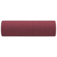 Sierkussens 2 st 15x50 cm stof wijnrood 4