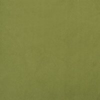 Kruk met houten poten fluweel lichtgroen 4