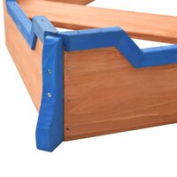 Zandbak piratenschip 190x94,5x101 cm vurenhout 8