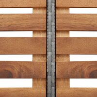 Spa-ombouw vierkant 268x268x55 cm poly rattan grijs 6