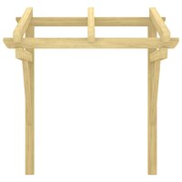 318569 Deurluifel 100x100x80 cm ge&iuml;mpregneerd grenenhout 3