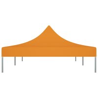 Partytentdak 270 g/m&sup2; 6x3 m oranje 4