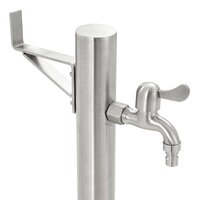 Tuinwaterkolom rond 65 cm roestvrij staal 6