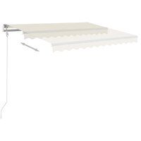 Luifel automatisch uittrekbaar 300x250 cm cr&egrave;me 3