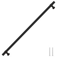 Handvatten 5 st 320 mm roestvrij staal zwart 3