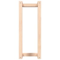 Handdoekenrek 23x18x60 cm massief grenenhout 5