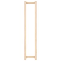 Handdoekenrek 23x18x110 cm massief grenenhout 5