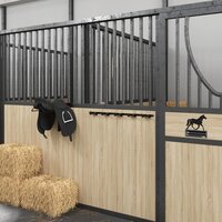 Hoofdstelhouder voor 5 hoofdstellen ijzer zwart 3