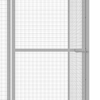 Kattenkooi 4,5x1,5x1,5 m gegalvaniseerd staal 4